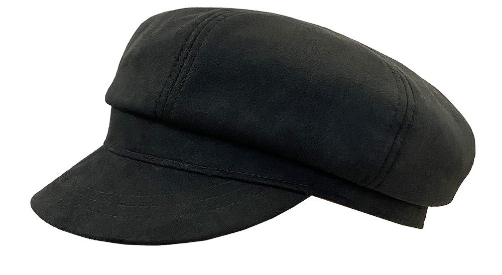 Mod Days Faux Suede Cabby Cap - Fashion Hats & Caps